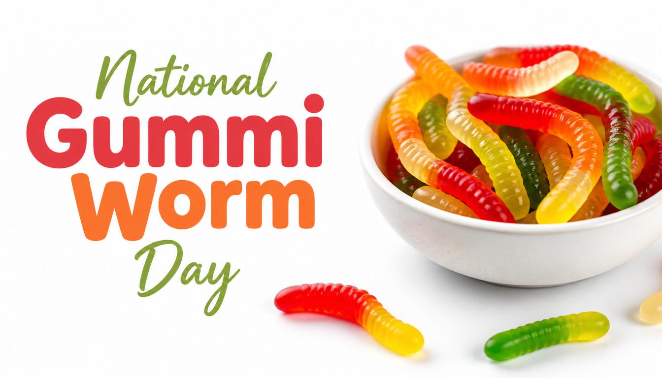 National Gummi Worm Day