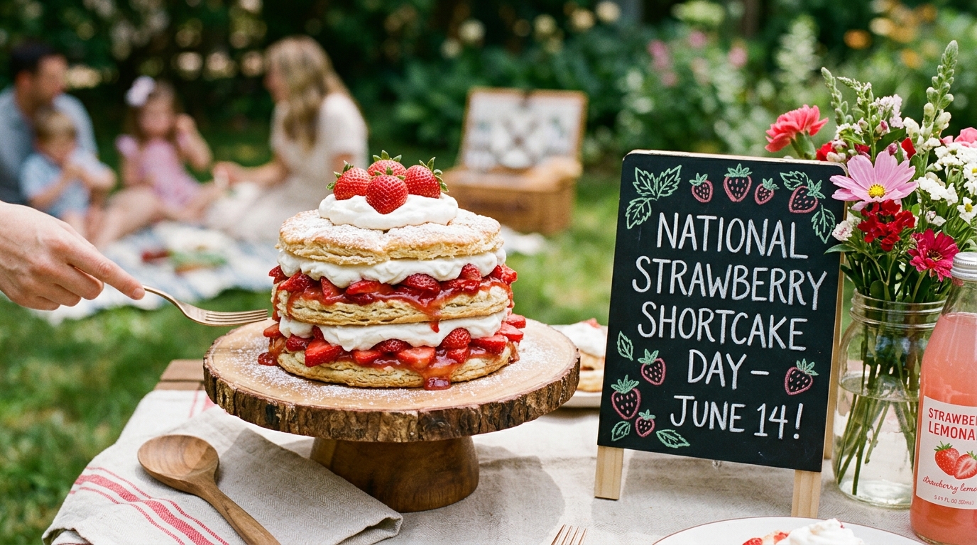 National Strawberry Shortcake Day