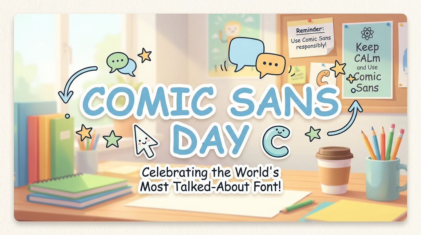 Comic Sans Day