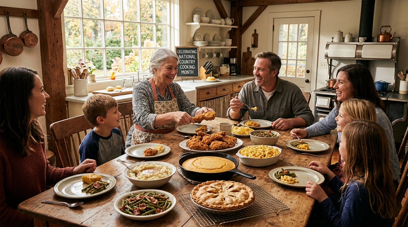 National Country Cooking Month