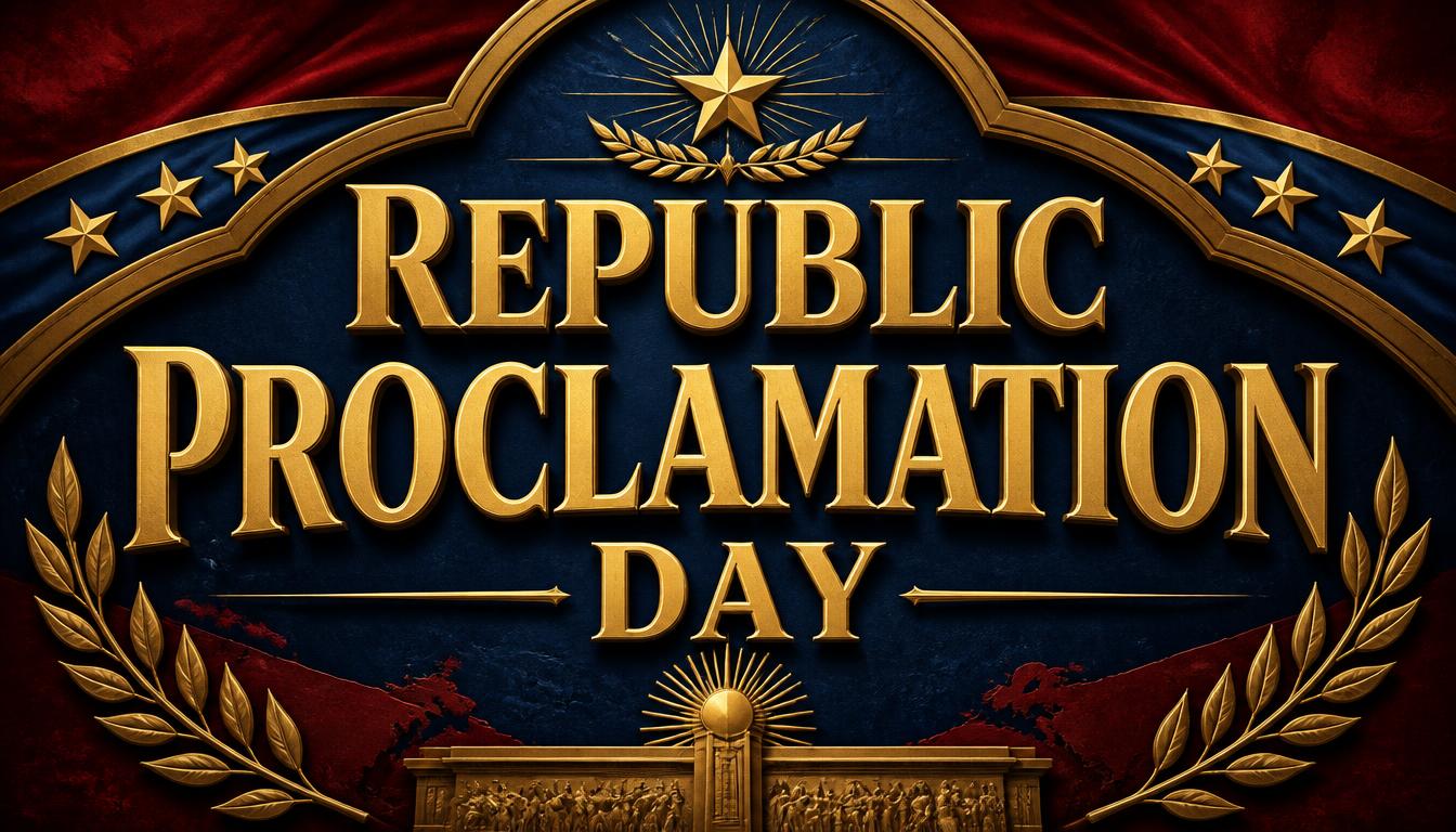 Republic Proclamation Day Celebration Banner Design - Feature Image 238