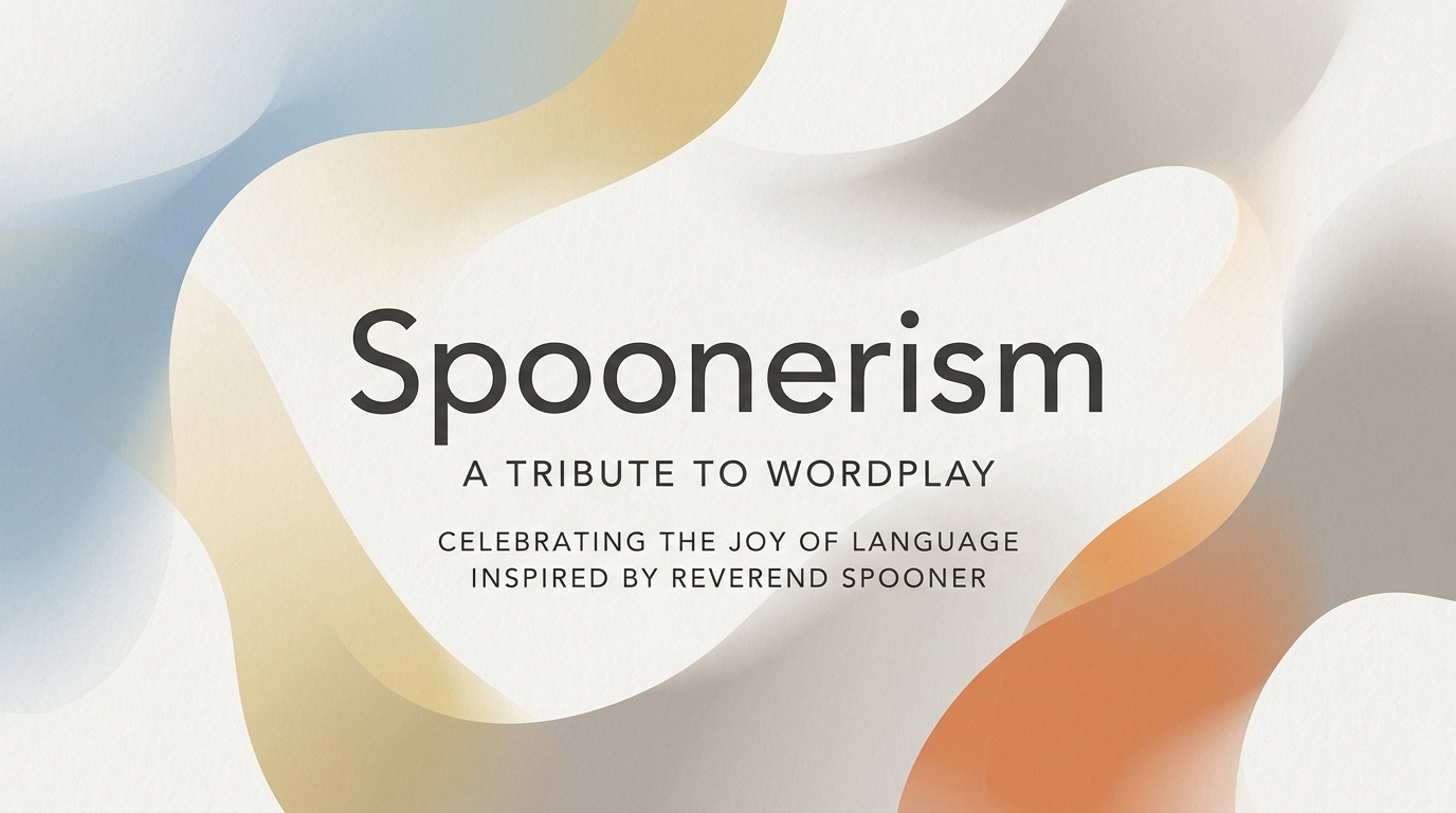 Spoonerism Day