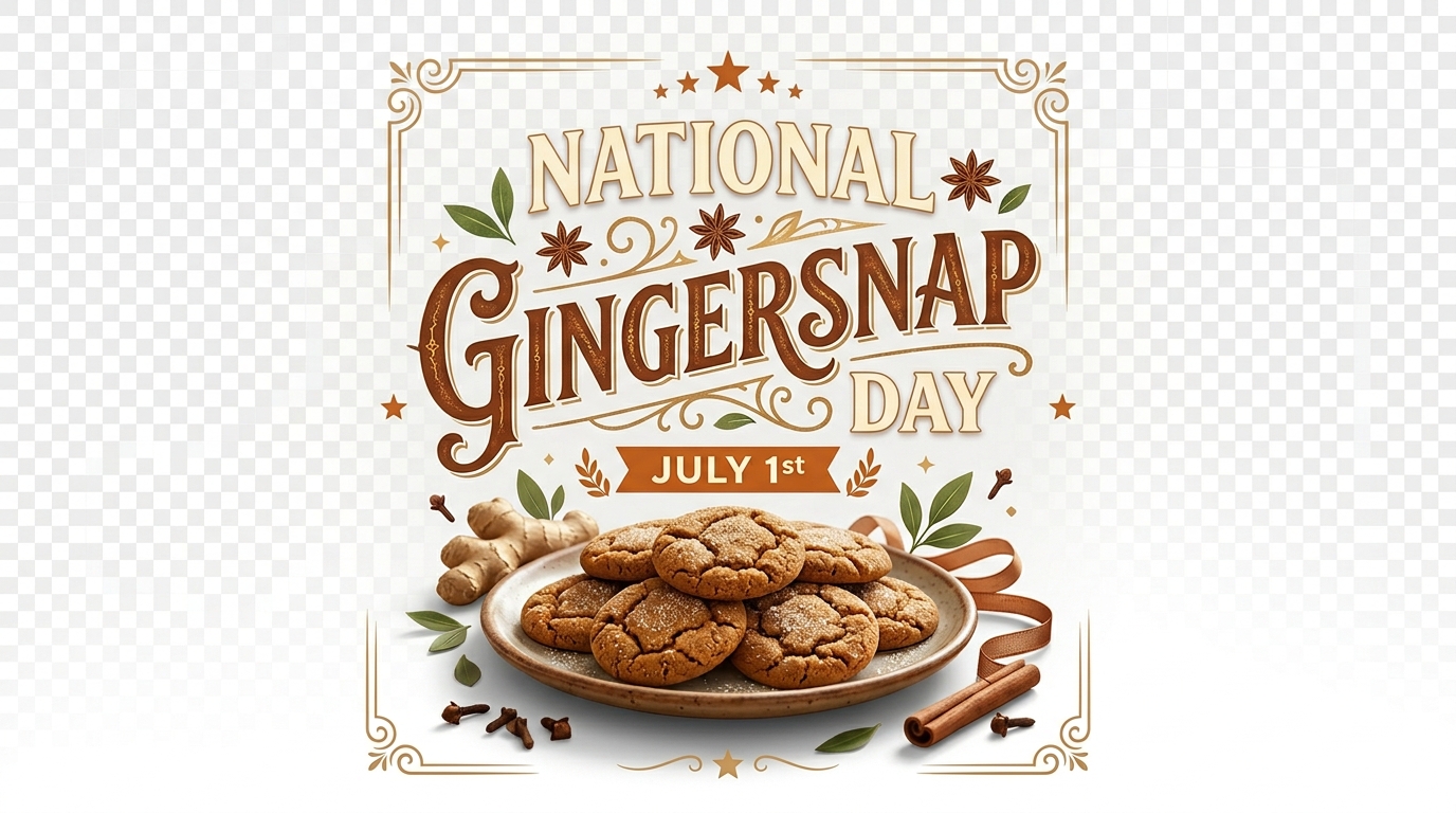 National Gingersnap Day