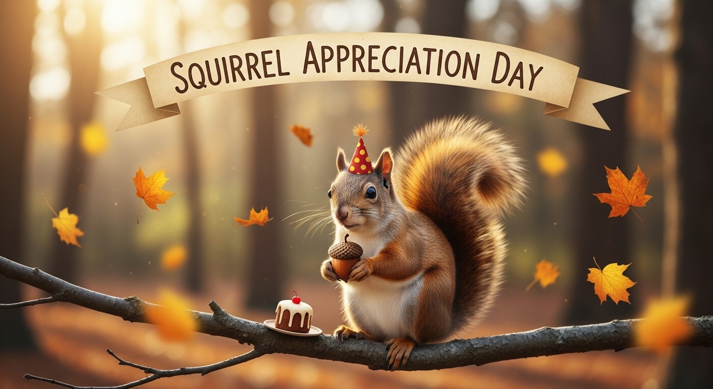 Squirrel Appreciation Day