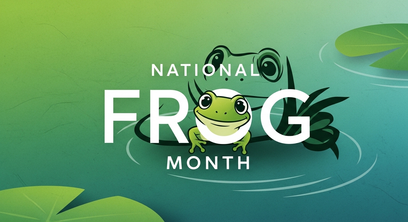 National Frog Month