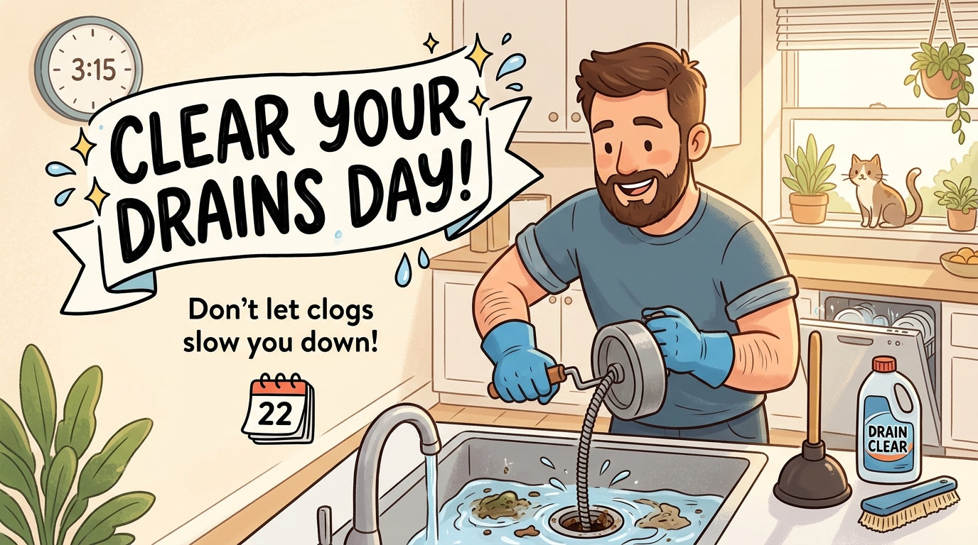 Clear Your Drains Day
