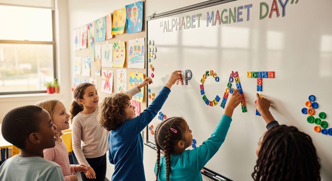 Alphabet Magnet Day