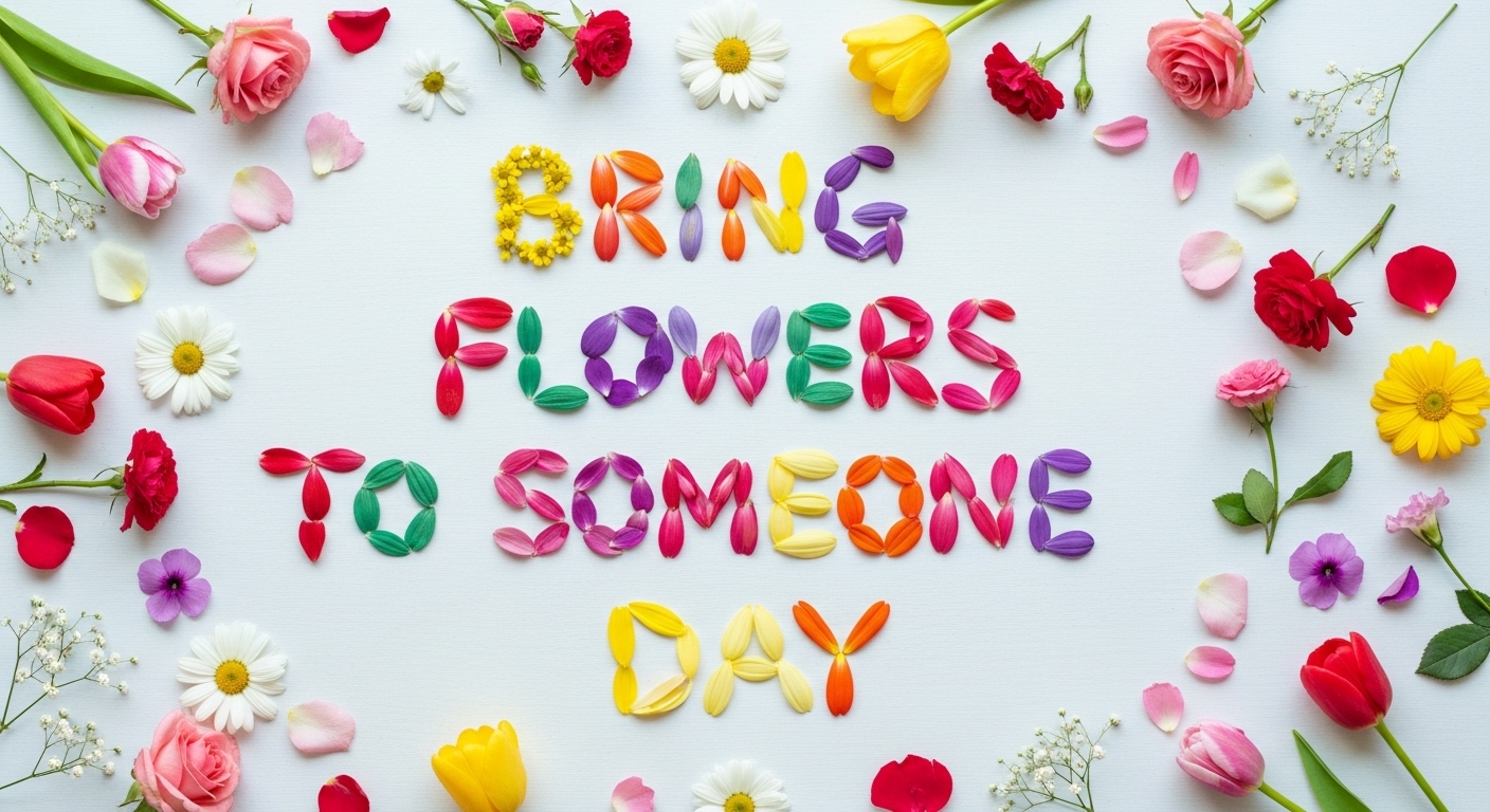 Bring Flowers To Someone Day
