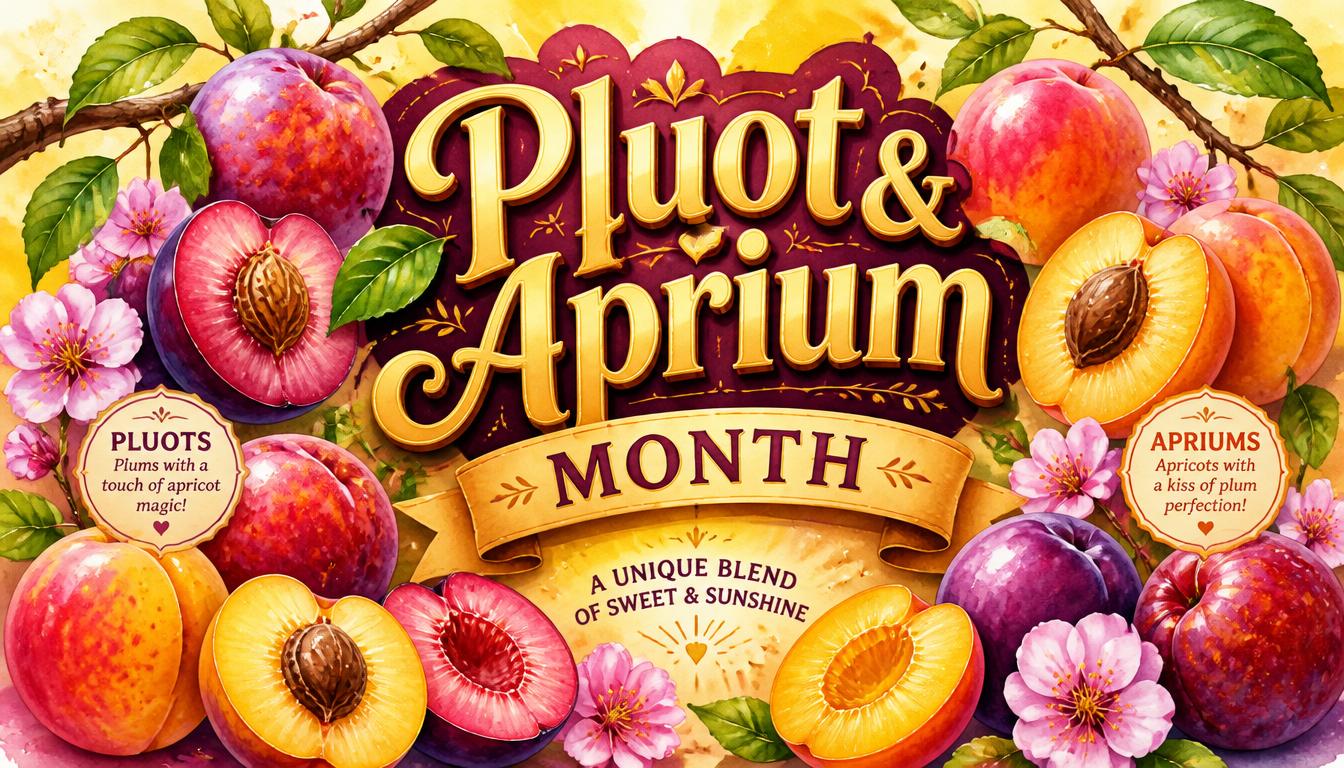 Pluot &amp; Aprium Month