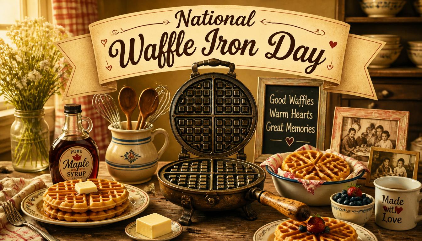 National Waffle Iron Day