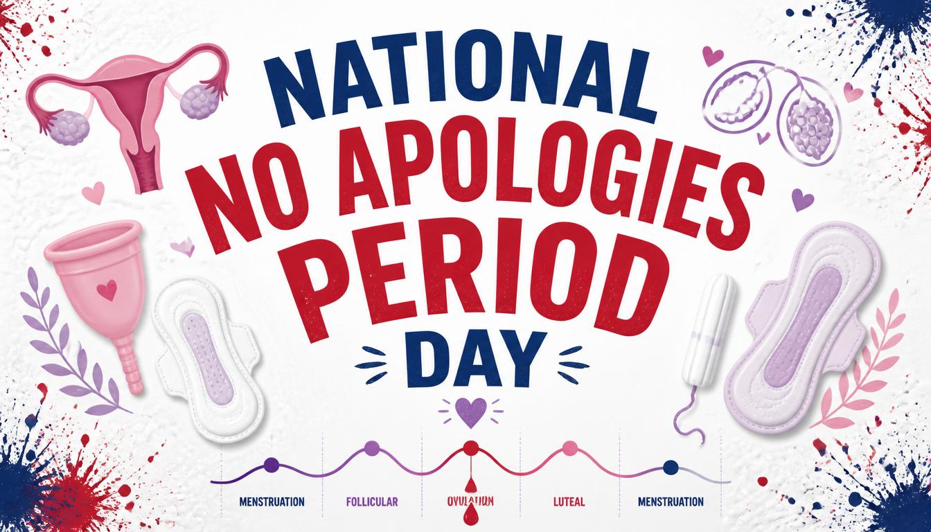 National No Apologies Period Day