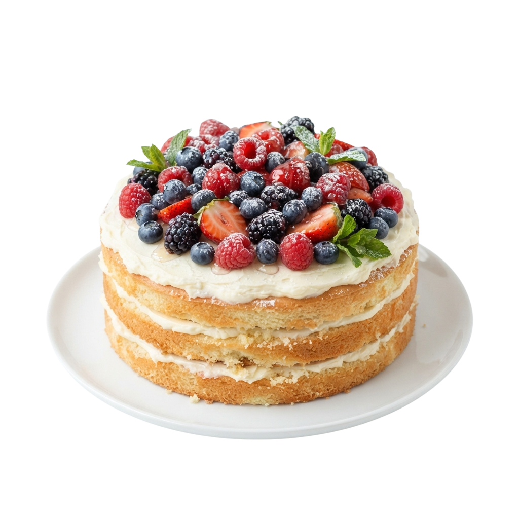 Berry Layer Cake PNG