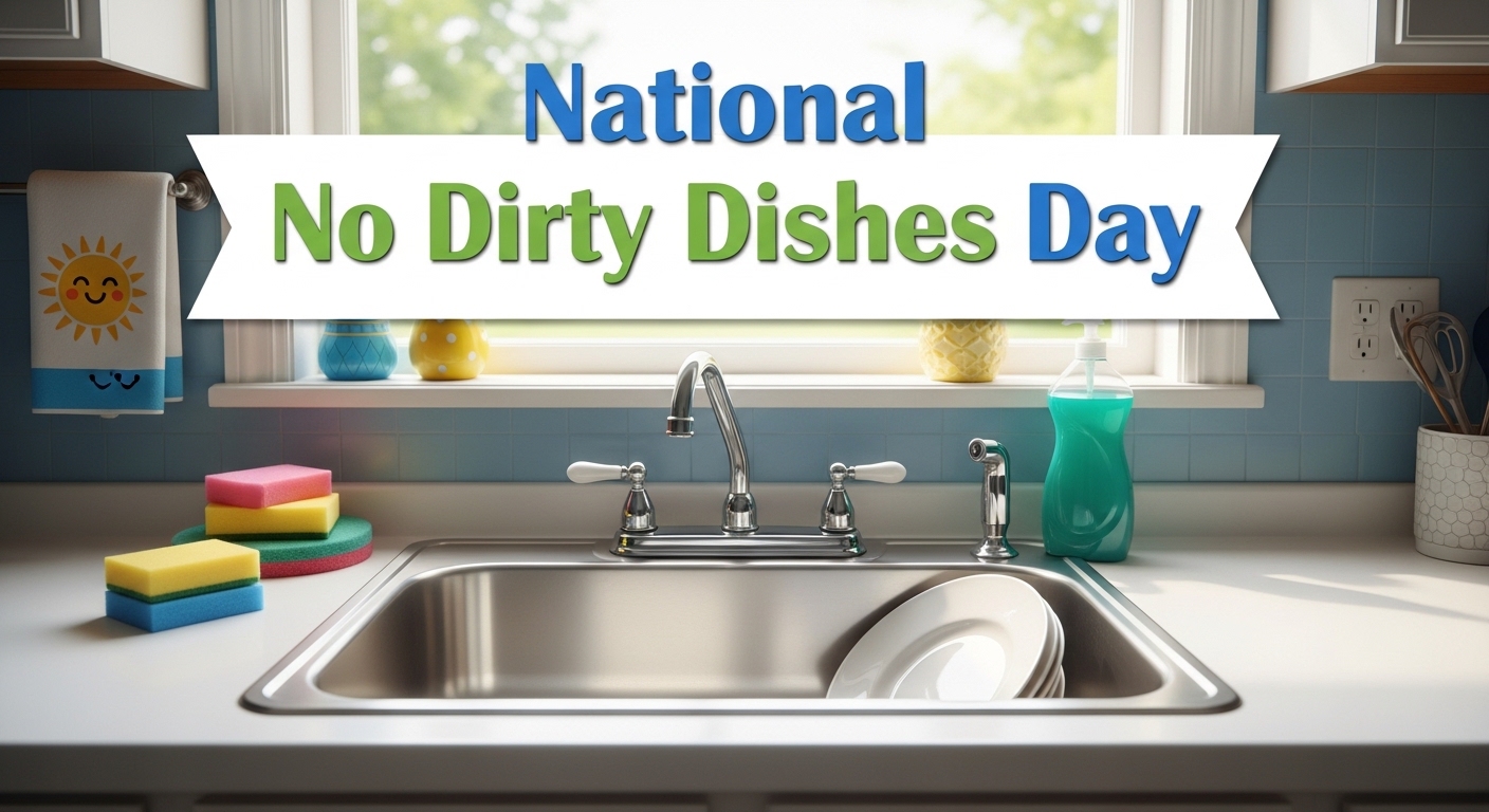 National No Dirty Dishes Day