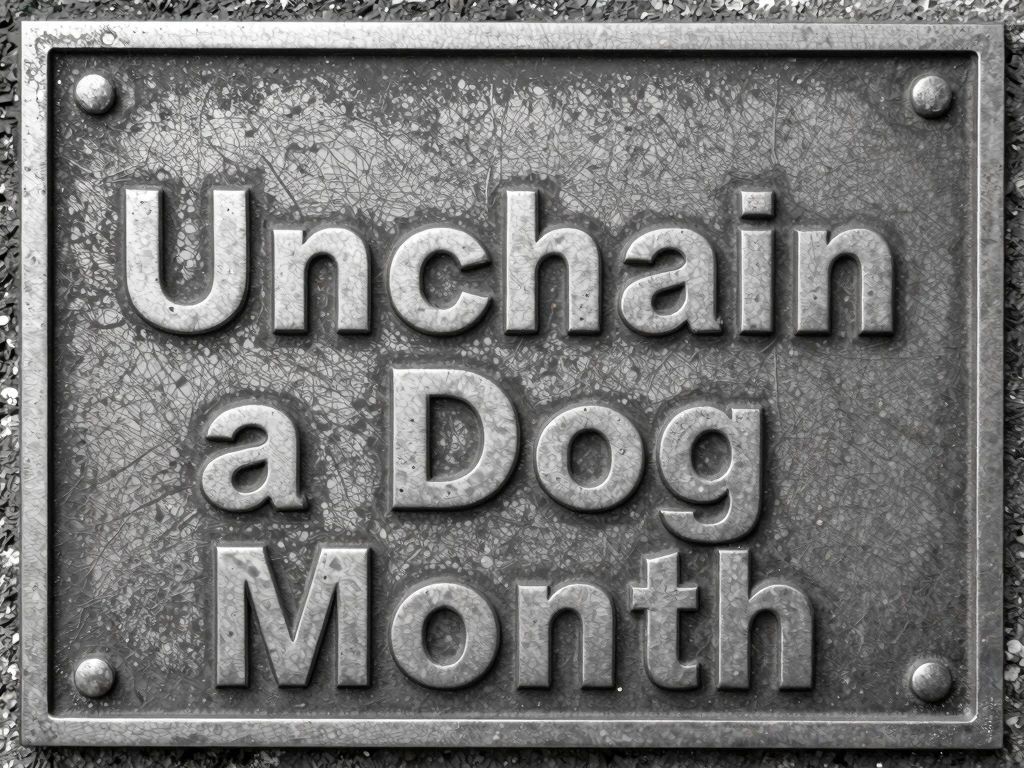 Unchain a Dog Month