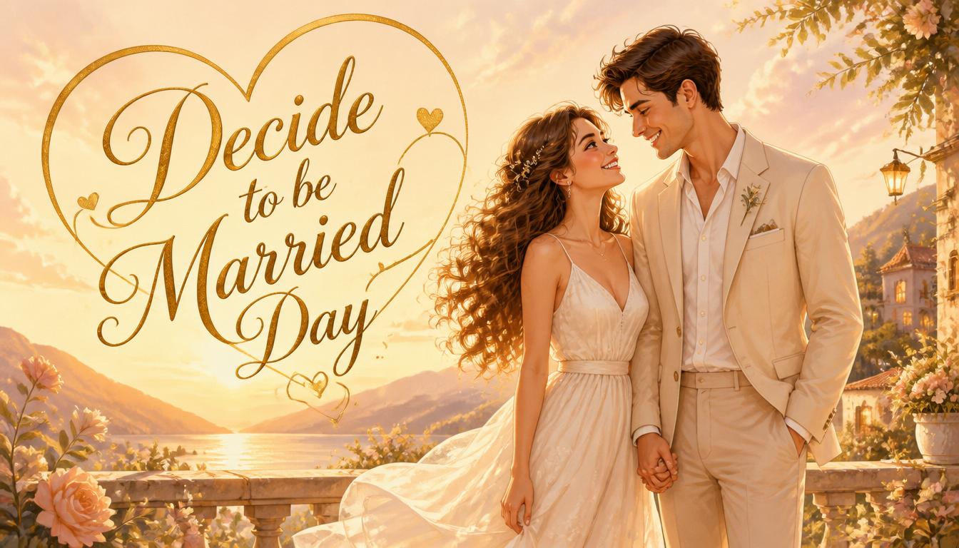 Decide to be Married Day