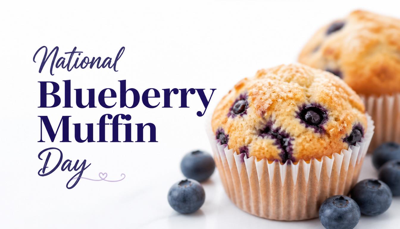 National Blueberry Muffin Day