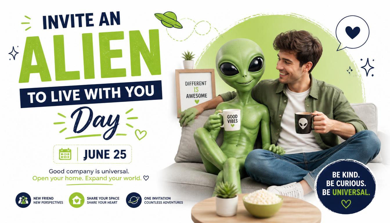 Invite an Alien to Live with You Day