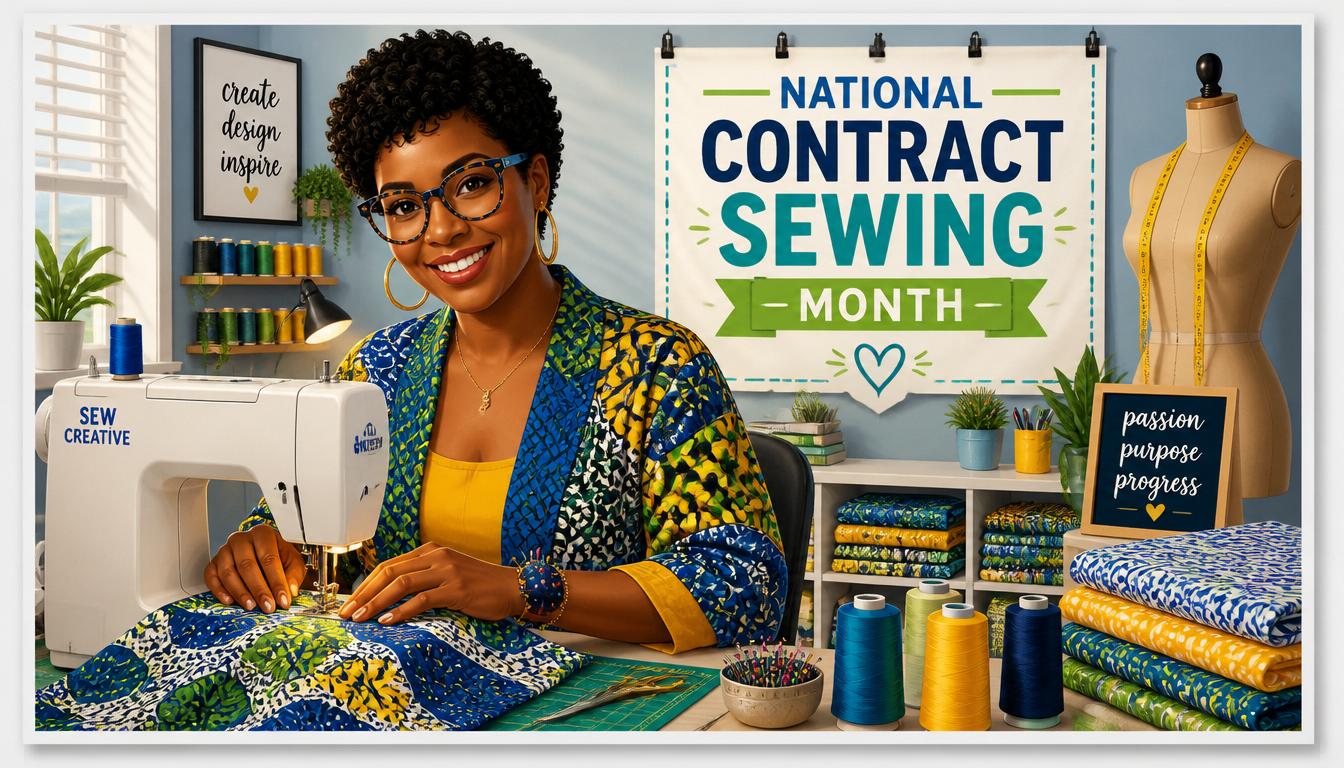 NATIONAL CONTRACT SEWING MONTH