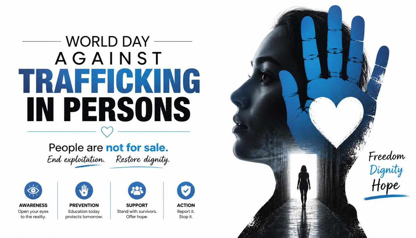 WORLD DAY AGAINST TRAFFICKING IN PERSONS
