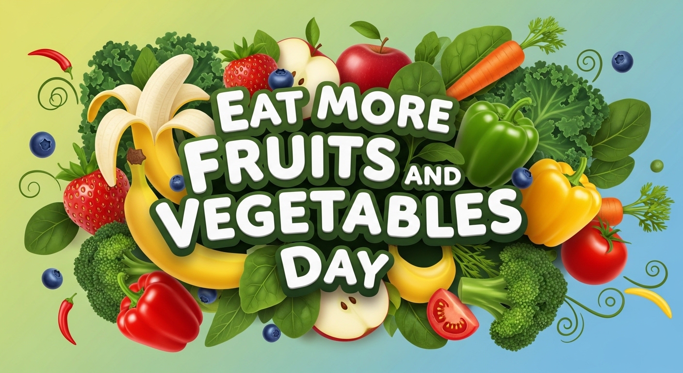 Eat More Fruits and Vegetables Day