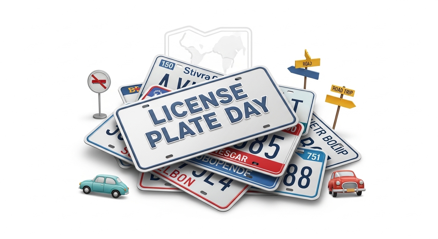 License Plate Day