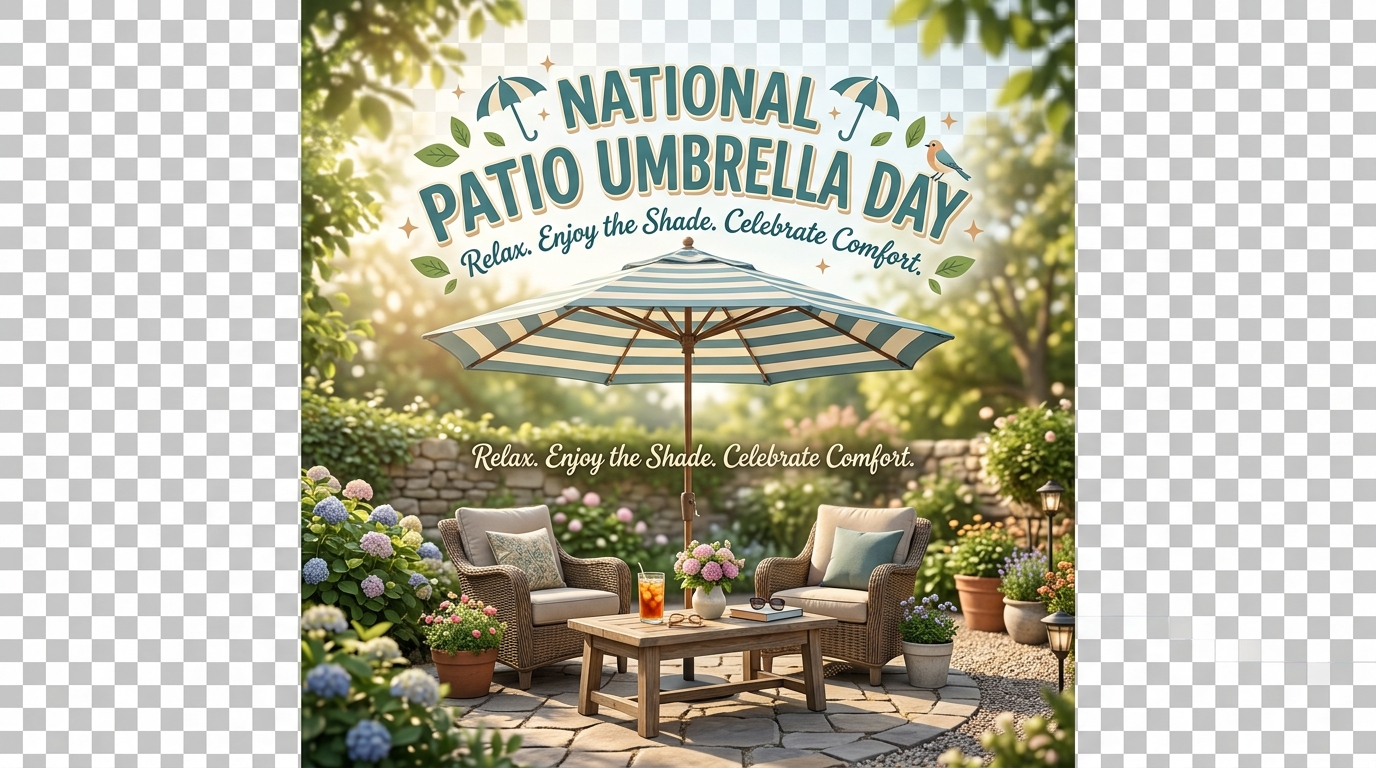 National Patio Umbrella Day