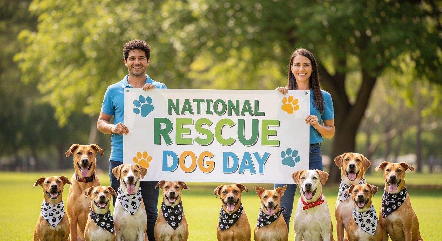 National Rescue Dog Day