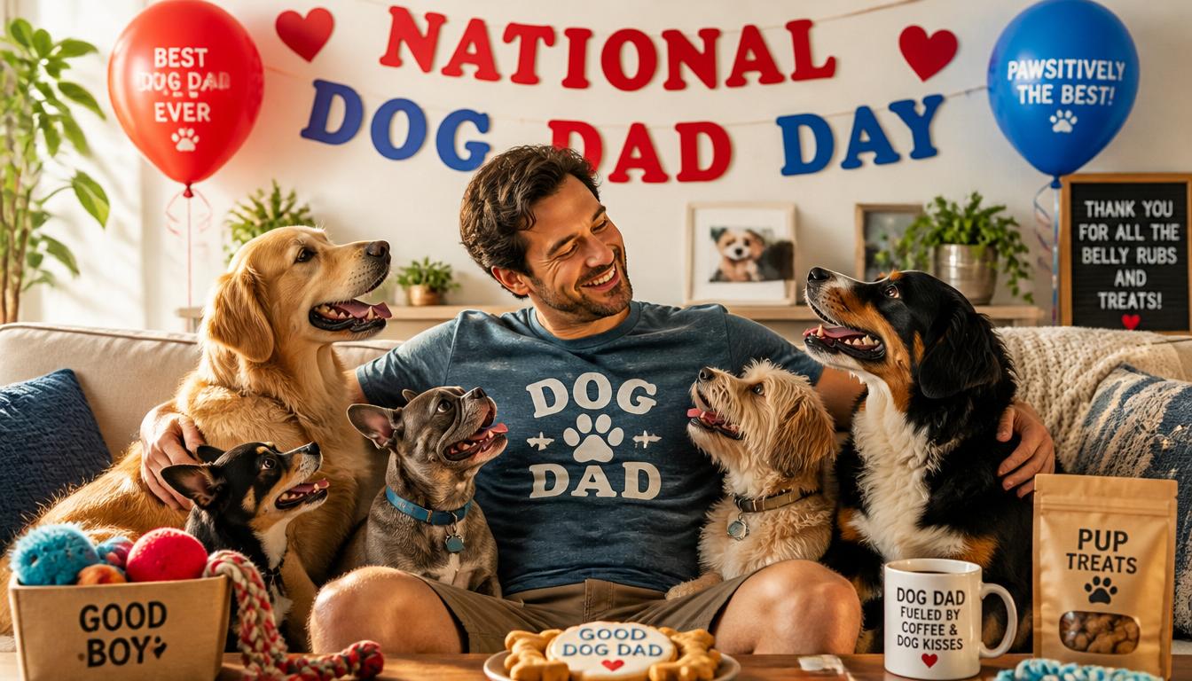 National Dog Dad Day