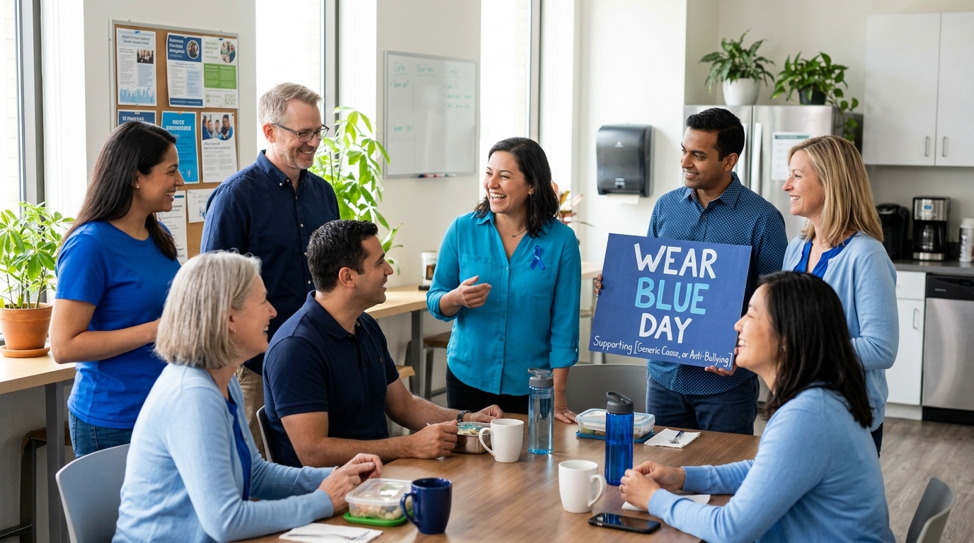 Wear BLUE Day