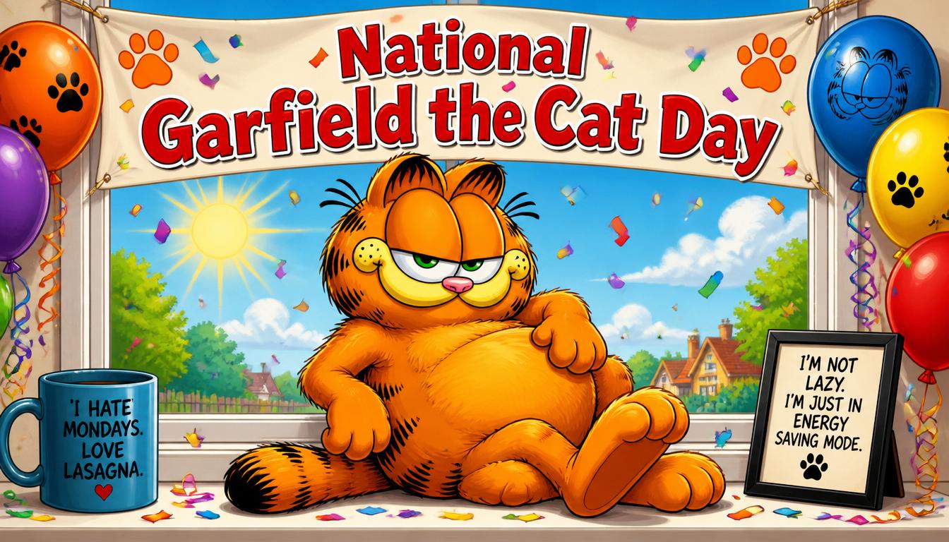 National Garfield the Cat Day