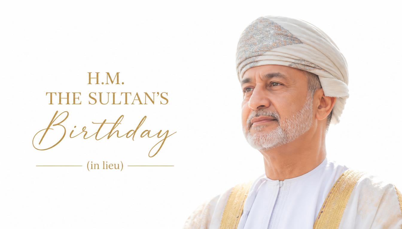 H.M. The Sultan's Birthday (in lieu