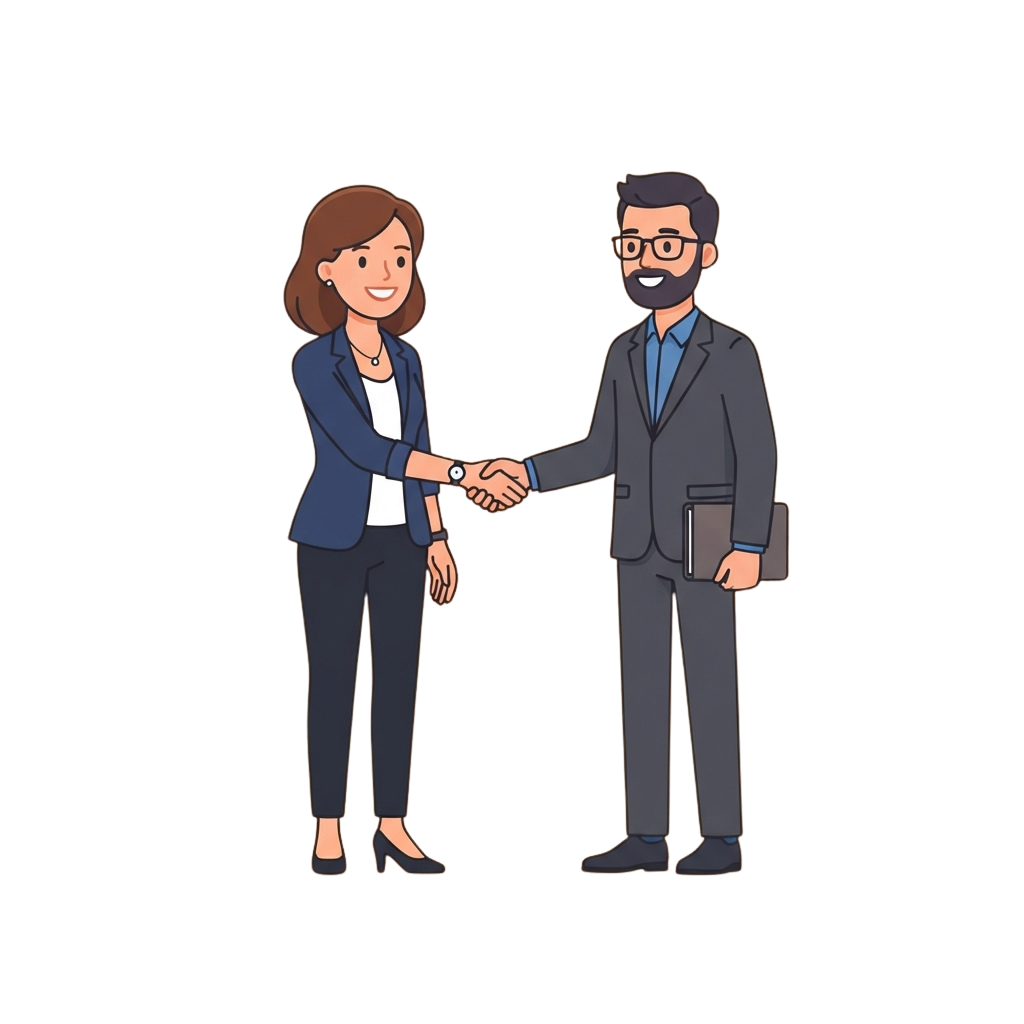 Professional Handshake Between Business Colleagues - Womens Entrepreneurship Day 1