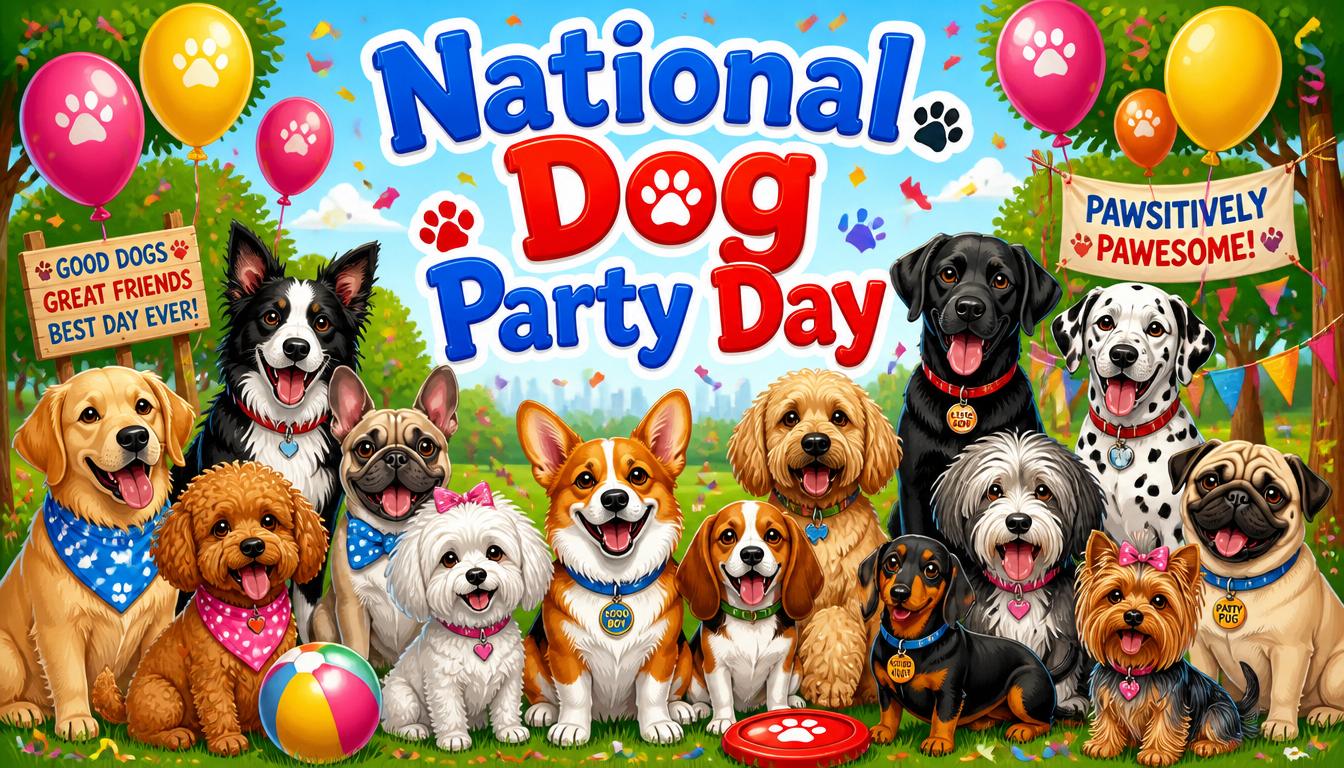 National Dog Party Day