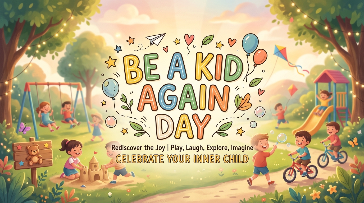 Be a Kid Again Day