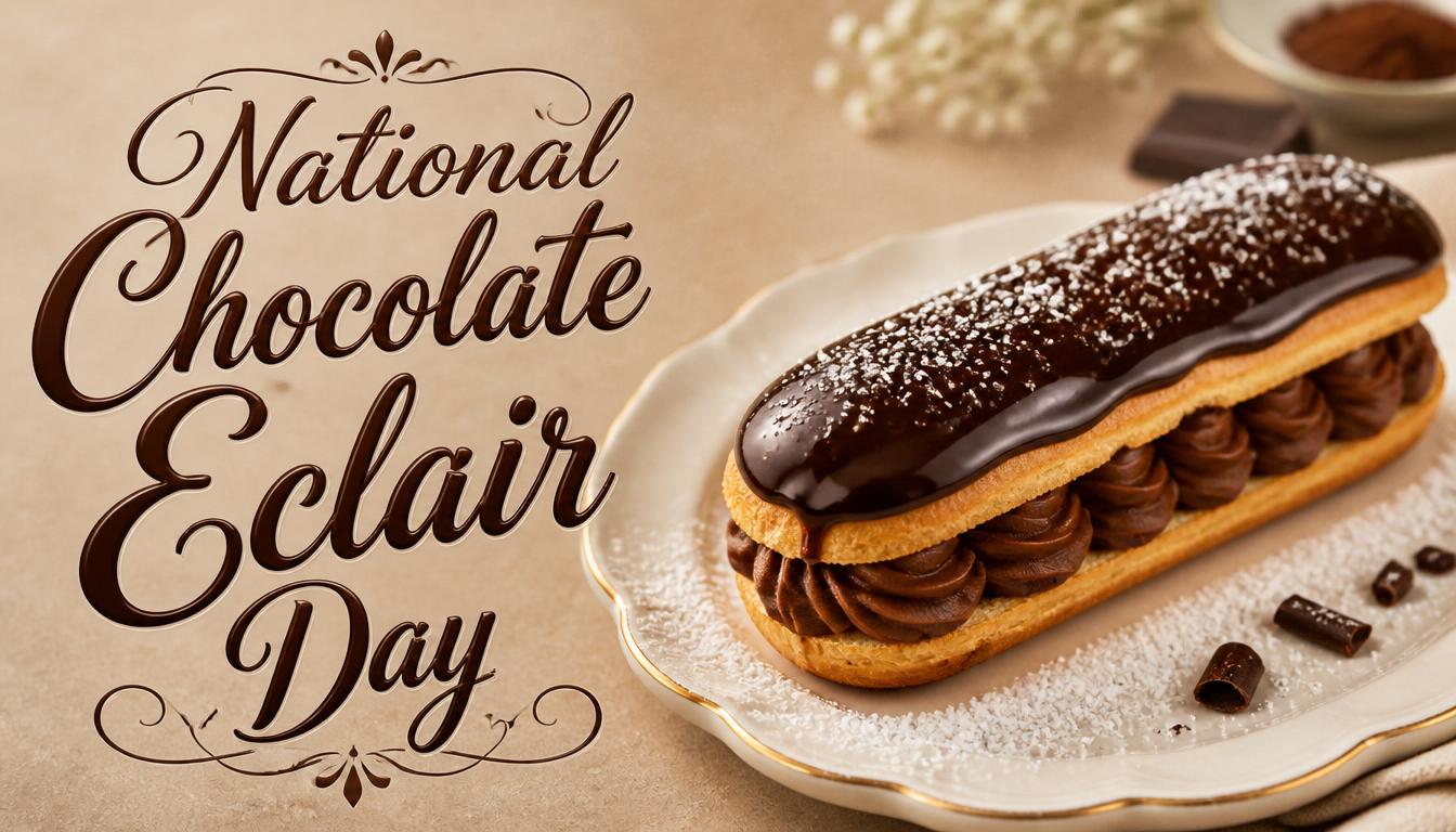 National Chocolate Eclair Day