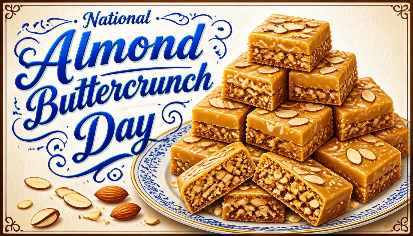 National Almond Buttercrunch Day