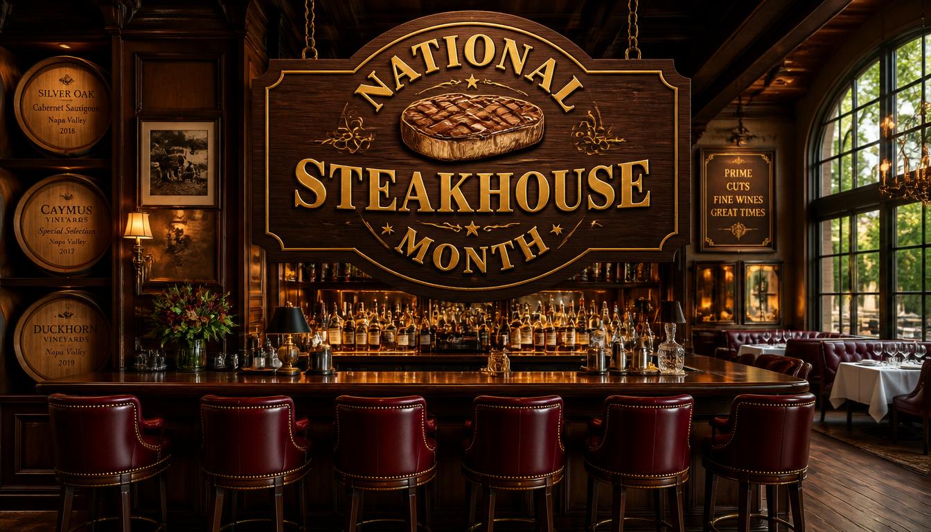 National Steakhouse Month