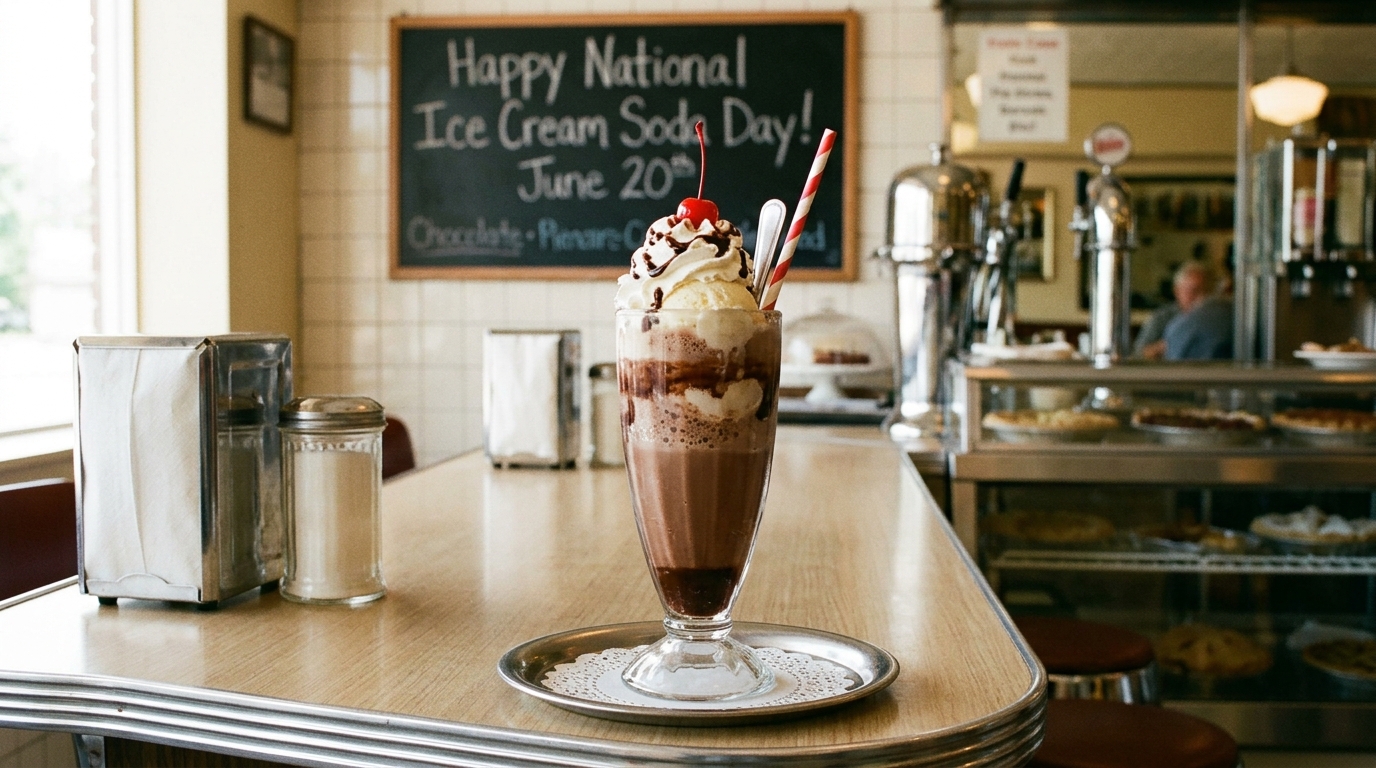 National Ice Cream Soda Day