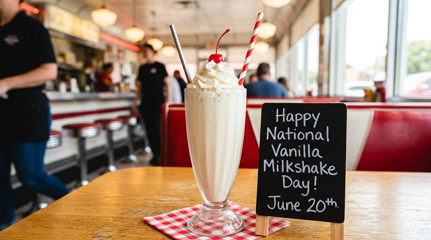 National Vanilla Milkshake Day