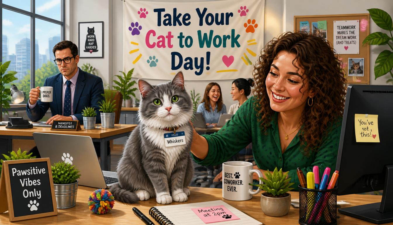 Take Your Cat to Work Day