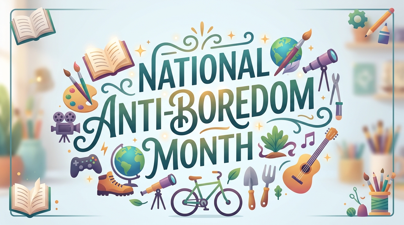 National Anti-Boredom Month