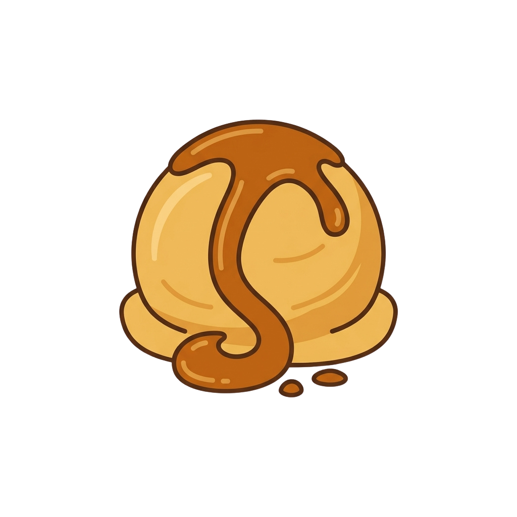 Cartoon Melted Cheese Drip PNG