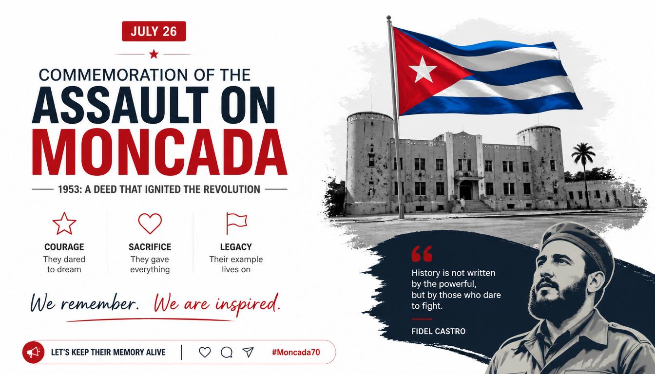 Commemoration of the Assault on Moncada