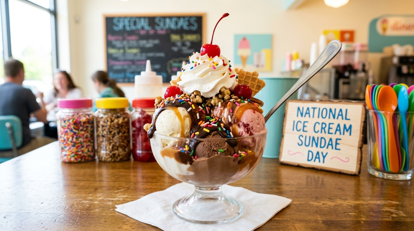 National Ice Cream Sundae Day