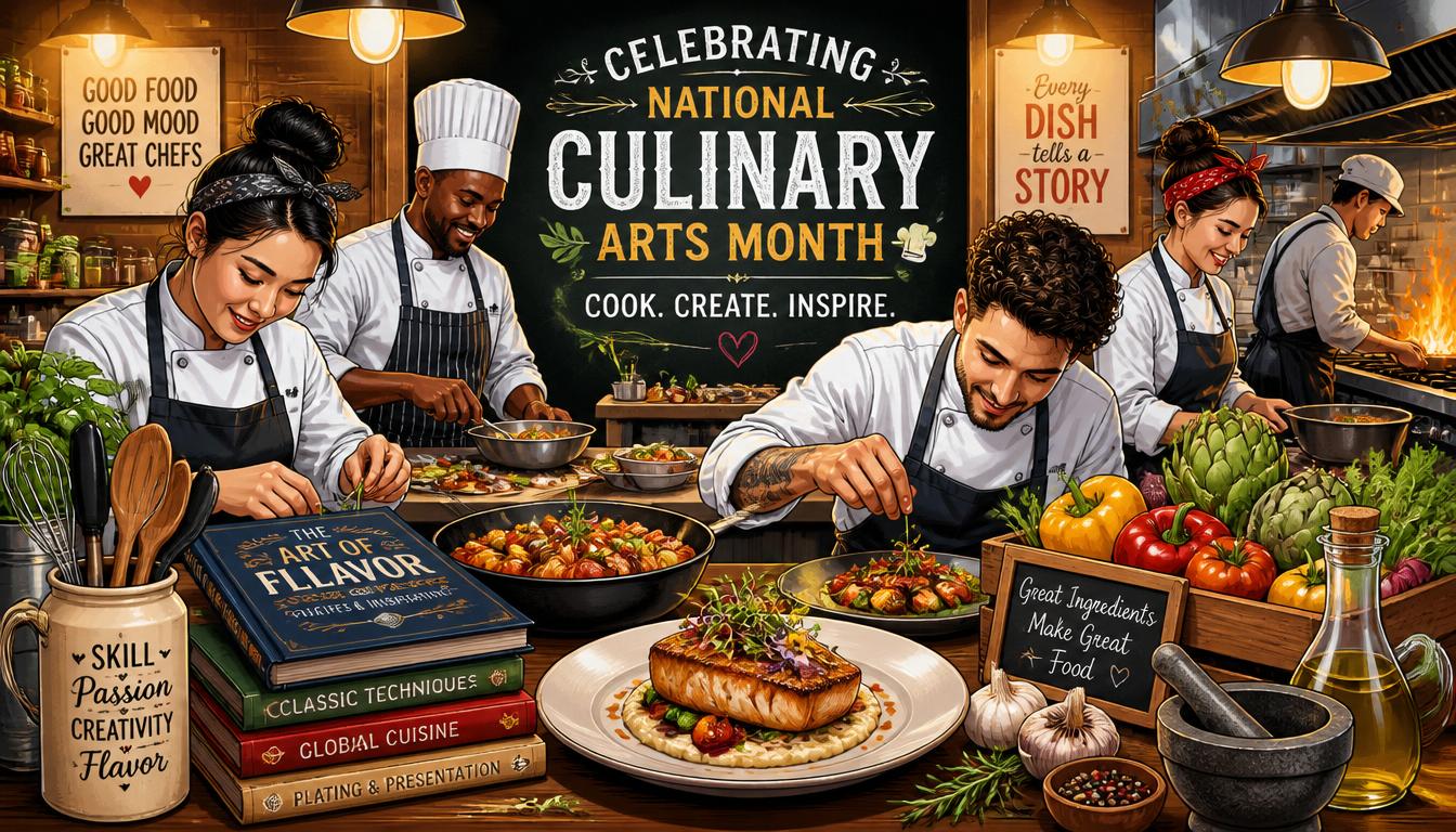 National Culinary Arts Month