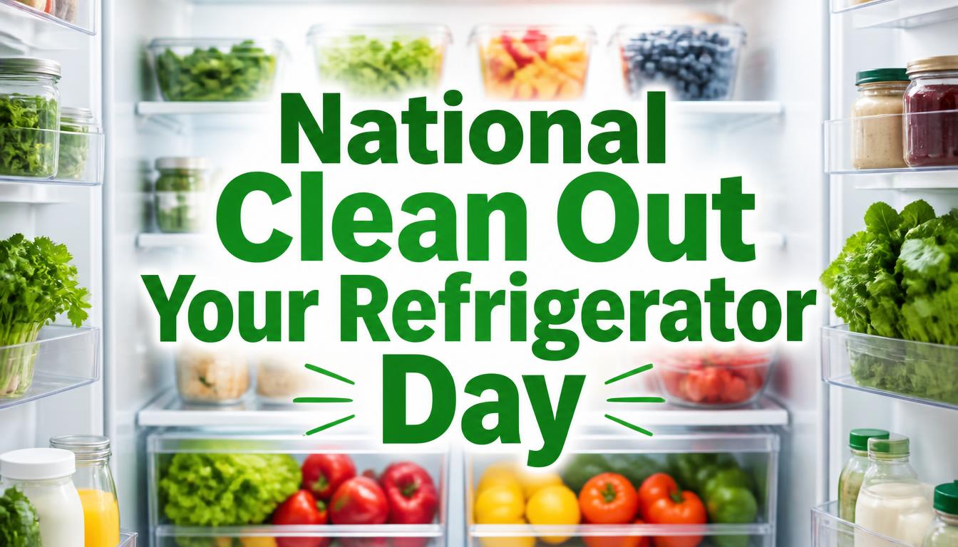 National Clean Out Your Refrigerator