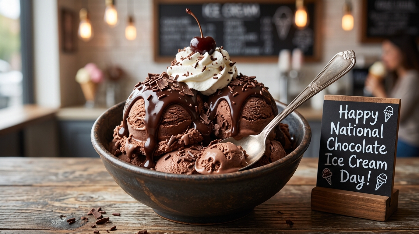 National Chocolate Ice Cream Day