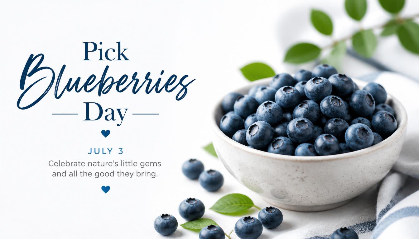 Pick Blueberries Day