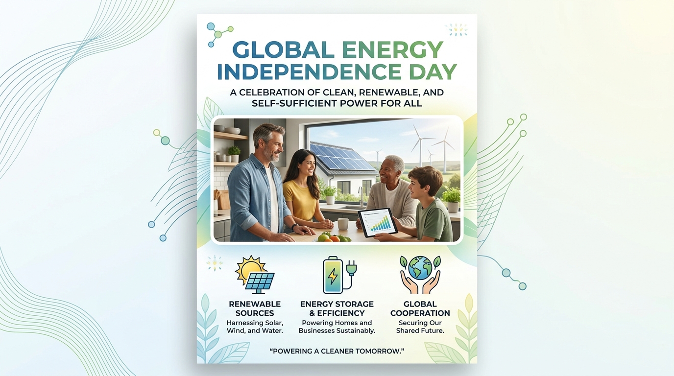 Global Energy Independence Day