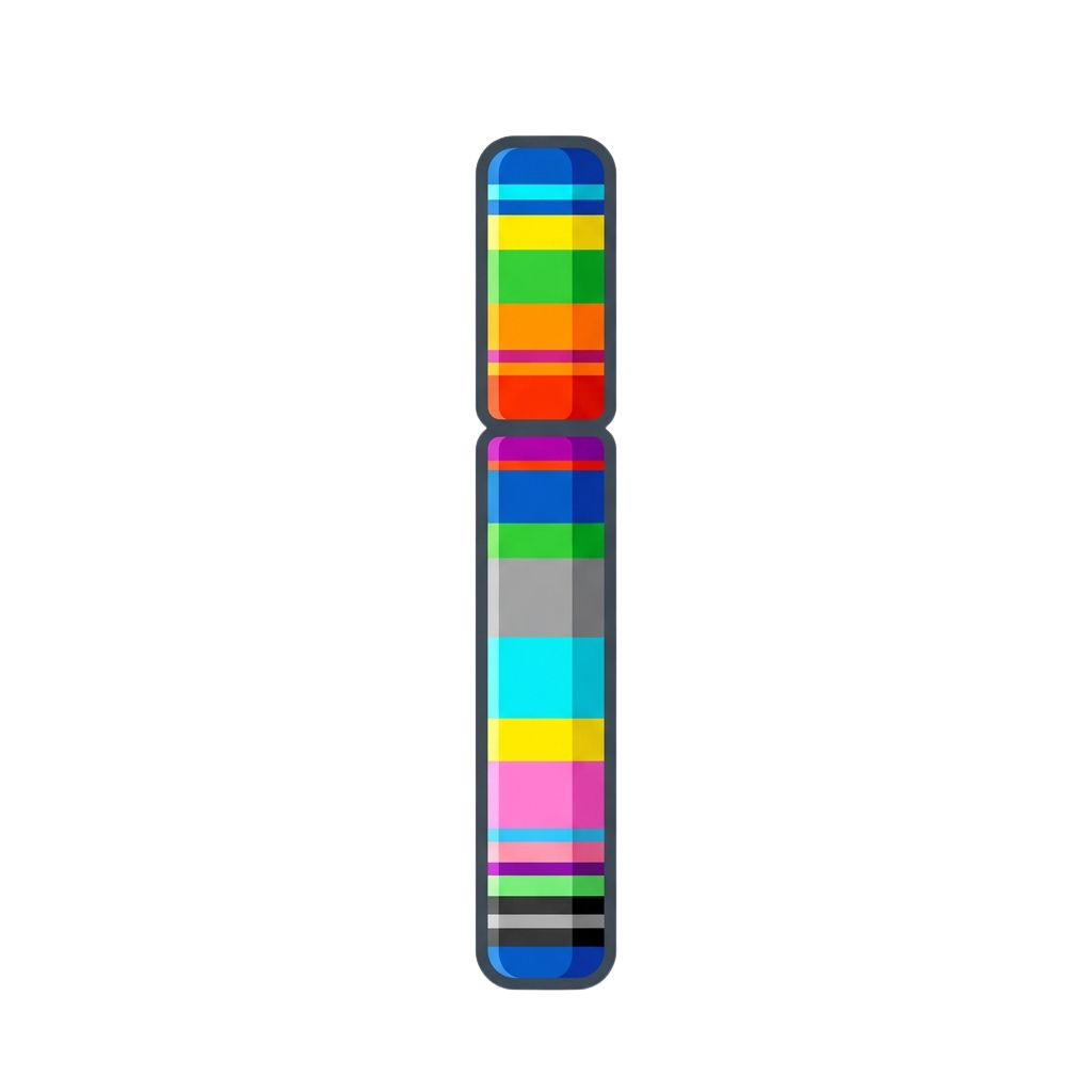 A cylindrical USB flash drive with a rainbow gradient color pattern